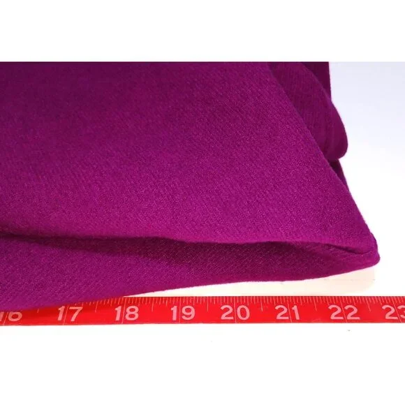 Talbots Woman Wool Swing Jacket Plus Size 14W Purple Classic Layering Office - Picture 8 of 10